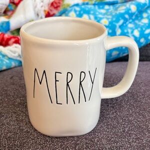 Rae Dunn Merry Cream Mug